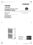 Toshiba RAV-SP360AT2-UL Air Conditioner User Manual