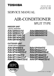 Toshiba RAV-SM404SDT-E Air Conditioner User Manual