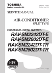 Toshiba RAV-SM2242DT-TR Air Conditioner User Manual