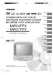 Toshiba MW27FPX Flat Panel Television User Manual