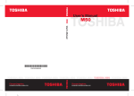 Toshiba M50 Laptop User Manual