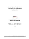 Toshiba L515 Personal Computer User Manual