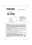 Toshiba IK-TF5C Webcam User Manual