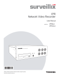 Toshiba IES16 Recording Equipment User Manual