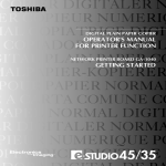 Toshiba e Studio45/35 All in One Printer User Manual