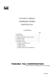 Toshiba CM1310A Car Video System User Manual