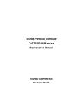 Toshiba A200 Personal Computer User Manual