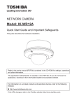 Toshiba 625012200G Security Camera User Manual