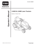 Toro 71430, 71432 Lawn Mower User Manual