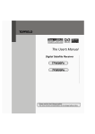 Topfield TF4000Fe Satellite TV System User Manual