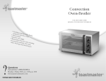 Toastmaster TCOV6R Convection Oven User Manual
