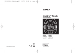 Timex 805-095003 Watch User Manual