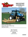 Tiger Products Co., Ltd TS 100A Lawn Mower User Manual