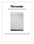 Thermador DW44FI Dishwasher User Manual
