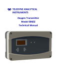 Teledyne 9060Z Oxygen Equipment User Manual