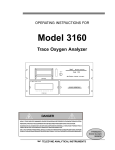 Teledyne 3160 Computer Drive User Manual