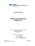 Teledyne 2103 Network Router User Manual