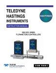 Teledyne 200 Automobile Parts User Manual