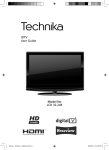 Technika LCD 32-244 Flat Panel Television User Manual