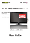 Technika LCD24-620 Flat Panel Television User Manual