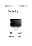 Technika 19-228 Flat Panel Television User Manual