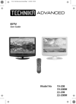 Technika 19-208 Flat Panel Television User Manual