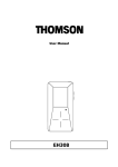 Technicolor - Thomson EH308 MP3 Player User Manual