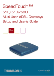 Technicolor - Thomson 510, 510i, 530 Network Card User Manual