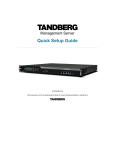 TANDBERG D1320203 Network Card User Manual