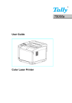 Tally Genicom T8006e Printer User Manual