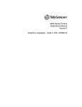 Tally Genicom 6600 Printer User Manual