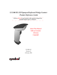 Symbol Technologies LS 2106 Scanner User Manual