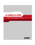 Symbol Technologies LA-5030 Network Card User Manual