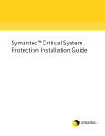 Symantec Critical System Network Card User Manual
