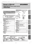 Sylvania SRDD495 DVD Player User Manual