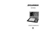 Sylvania SDVD9004 Portable DVD Player User Manual