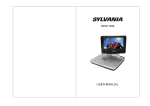 Sylvania DP170SL9 Portable DVD Player User Manual