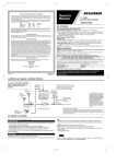 Sylvania 6427CTB CRT Television User Manual