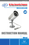 SVAT Electronics CV67 Security Camera User Manual