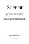 SUPER MICRO Computer 5013C-M8 Network Card User Manual