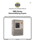 Sterling SMD SERIES Dehumidifier User Manual