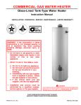 State Industries 196114-000 Water Heater User Manual