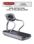 Star Trac 620-7920 Treadmill User Manual