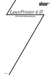Star Micronics 4111 Printer User Manual
