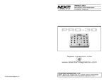 Stanton PRO-30 DJ Equipment User Manual