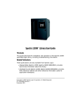 Spectra Logic Spectra 12000 Network Card User Manual