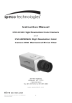 Speco Technologies CVC-865DN/24 Security Camera User Manual