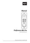 Sound Performance Lab 2711 Microphone User Manual