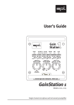 Sound Performance Lab 2272 Stereo Amplifier User Manual