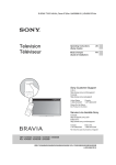 Sony XBR49X850B	 Flat Panel Television User Manual